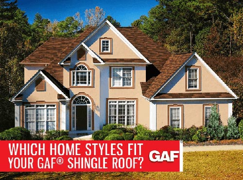 Home Styles Fit Your GAF® Shingle Roof?